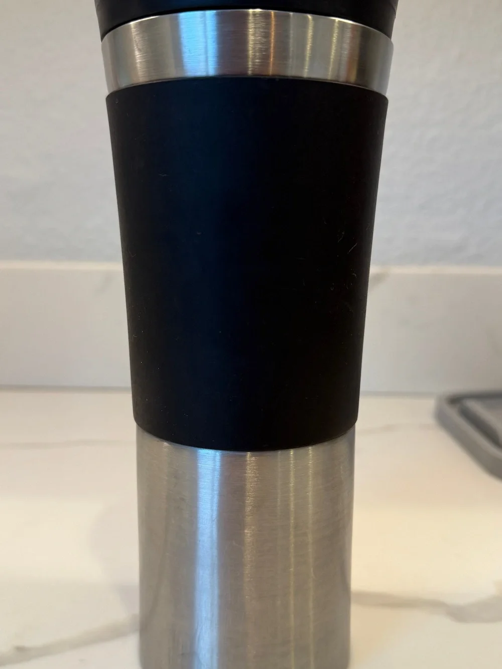 Rare Vintage 2010 Starbucks Stainless Steel 16oz Roller Ball Tumbler